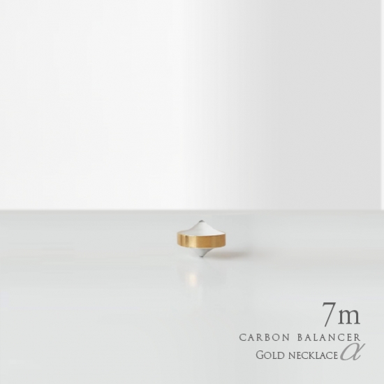 ※<常温>カーボンバランサーα ゴールド カラーネックレス タイプ7m