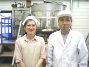福助フーズ社長と奥様